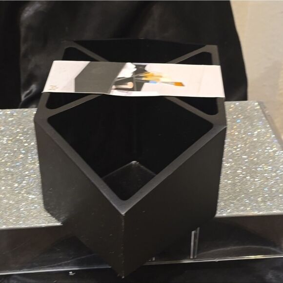 Arch/Mantle Multi-Functional Marble Counter Organizer- Black - Picture 6 of 8